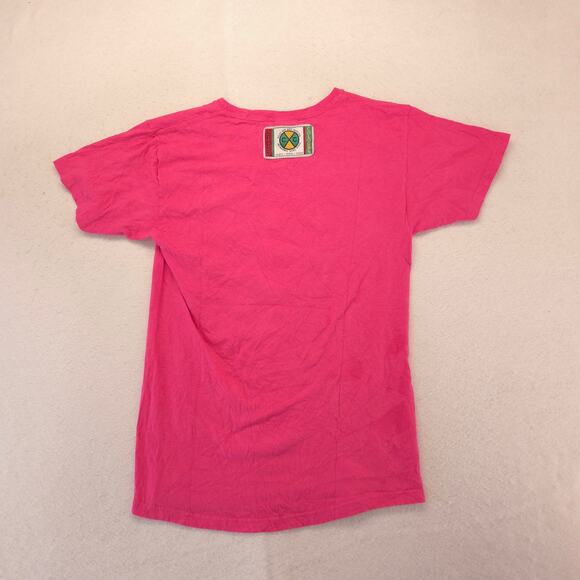 TLC Band Crew Neck Graphic Short Sleeve T Shirt Womens Size Small S Pink - Picture 9 of 9